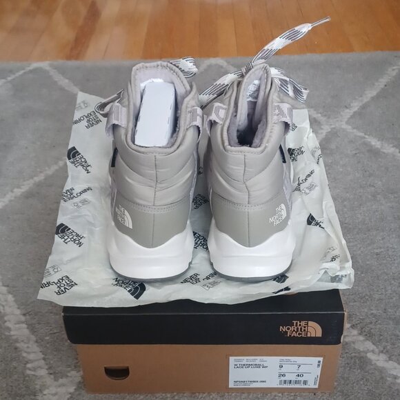 🆕️BNIB The North Face Thermoball Luxe Lace Up Waterproof Boots, Size 9/40 - Picture 4 of 16
